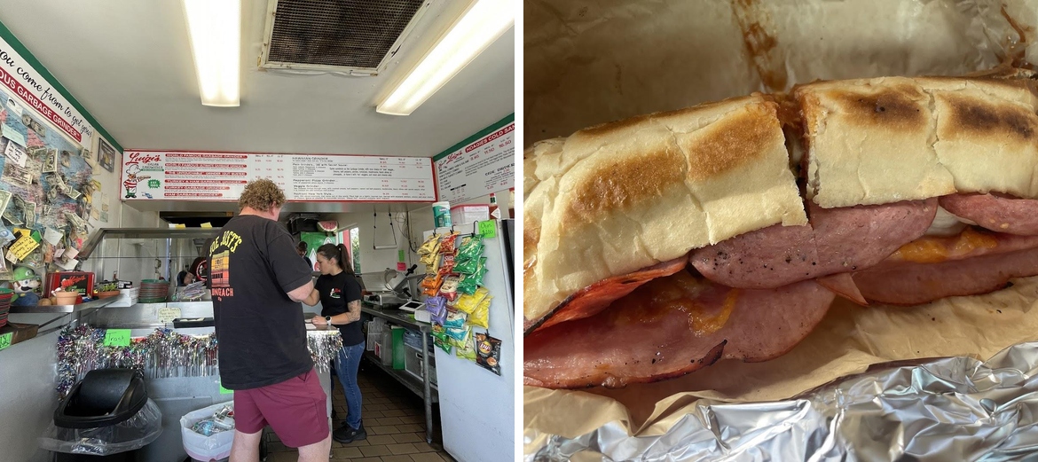 Luigi's Italian Sandwiches Menu